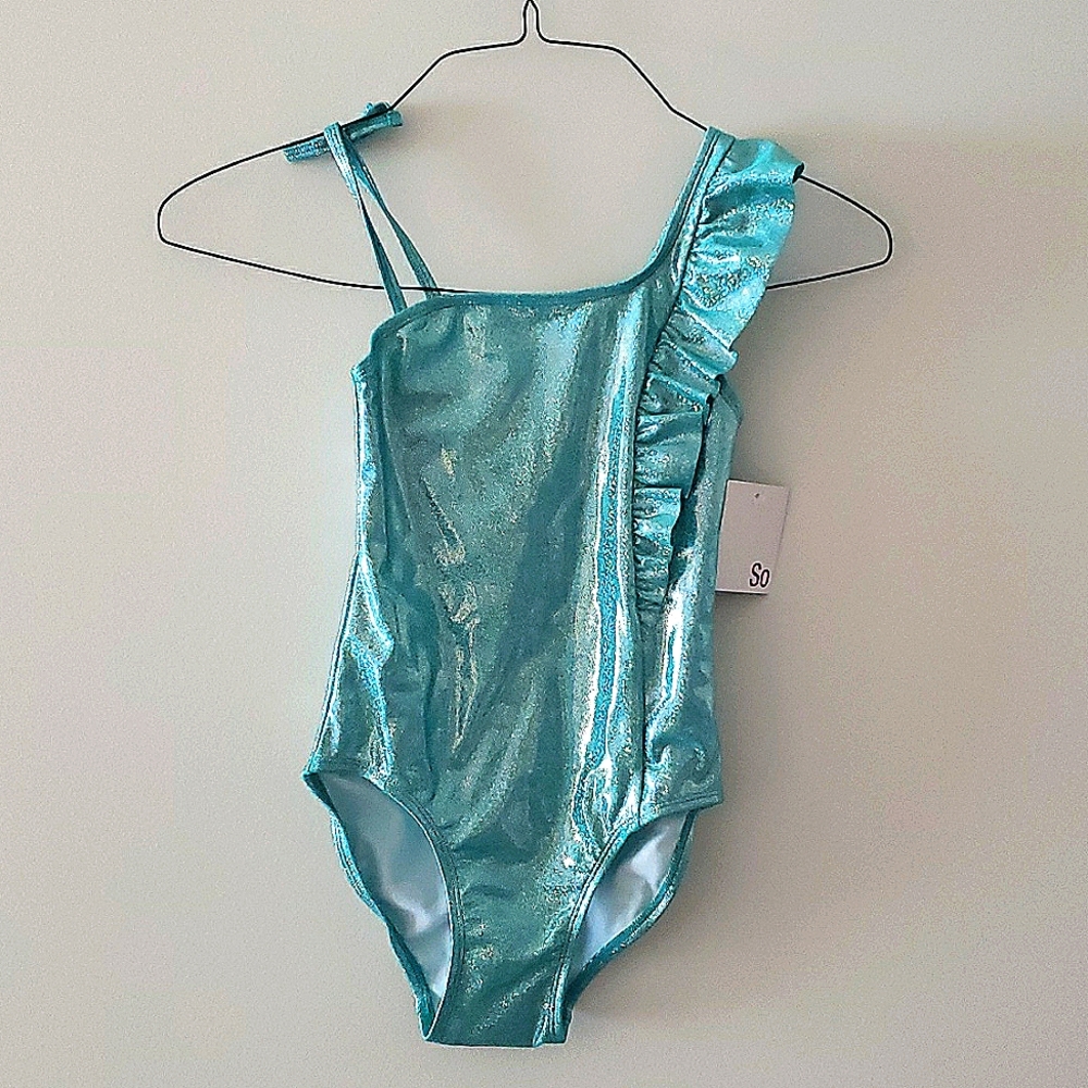 SO sparkle shimmer bathing suit